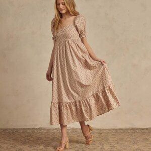 NWT - Rylee + Cru Noralee Chloe Dutsy Rose dress